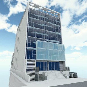 Las Camelias Office Bldg, 43,000 sf, concrete structure