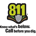 811 Know Before You dig logo