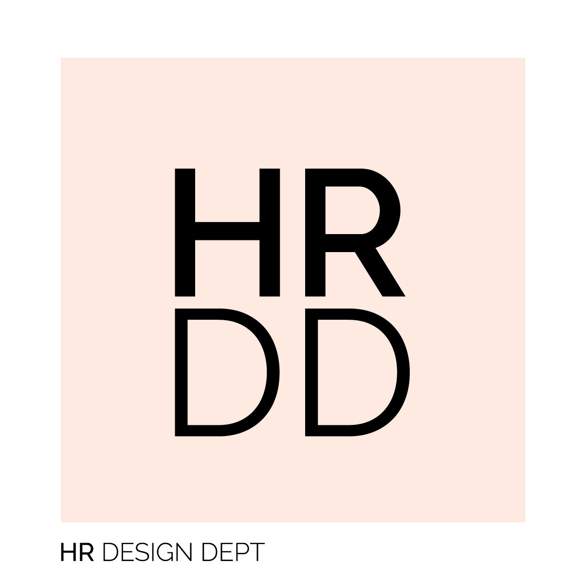 HR Design Dept logo