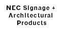 NEC Signage + Architectural Products logo